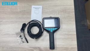 Industrial Endoscope Camera 4 3 Inch IPS Screen 1M 30M HD1080P 8MM Car Pipe Inspection Borescope 8LEDs Removable 2600mAh Battery