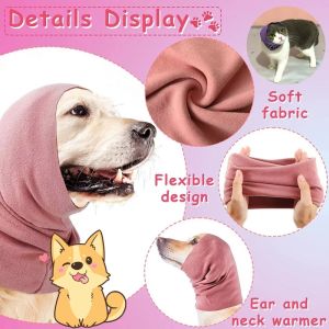 Washable Anti-noise Earmuffs Pet Cat and Dog Soundproof Earmuffs for Anxiety-relieving Ear Caps