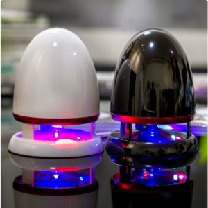 YS-A801 Wired Mini Laptop Computer Speaker with Lighting USB Bass Cannon Glowing Sound Box for Notebook