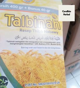 PROMO!!! Tepung Talbinah Resep Thibb Nabawy Ampuh Atasi Maag Akut dan Gangguan Lambung