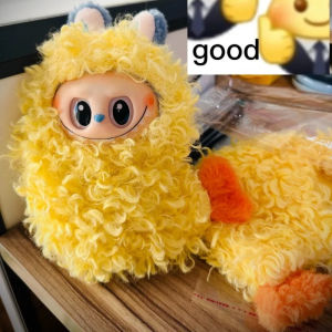 Cute Funny Shrimp Shaped Doll Outfit for Labubu Cute Doll Clothes Fried Shrimp Doll Accessories