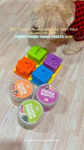 Furzee Duck Liver Freeze-Dried Treats for Dogs & Cats | All-Natural Pet Snack & Food Topper