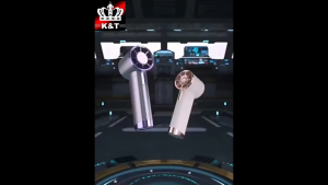 DS1013 Portable Handheld Fan 1-100 Speeds Adjustable Turbo Fan LED Display Rechargeable Ice Cooling