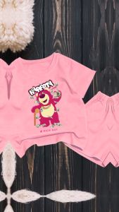 Bộ bé gái hình gấu MOVAN tiền cho bé gái siêu xinh cho bé 6-24kg.BGL28.