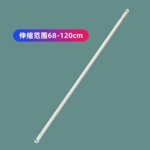 Thickened Painted Bed Curtain Mosquito Net Fan Pole Bracket Student Dormitory Mosquito Net Extendable Pole Accessories Iron Art