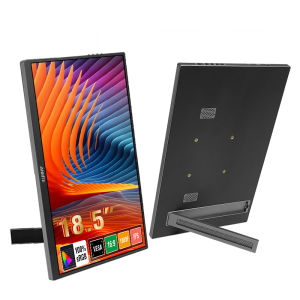 Anmite | Anmite 18.5inch Portable Monitor 120Hz RGB100% With VESA Hole & Back Bracket Laptop Extended Display ADS-IPS HDR Screen