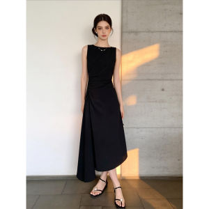 PIAOYA | Sleeveless Slimming High-Class Irregular Stylish Summer Dress