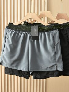 Reflective Quick Dry High Elastic Breathable Mens Running Shorts Summer Sportswear Inner Lining Not Sweat Trap Fashionable