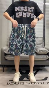 SH HOME กางเกงขาสั้นแฟชั่นน่ารัก สามารถสวมใส่ได้ทั้งชายหญิง ลวดลายสมัยใหม่ใส่สบาย QC-DK8016