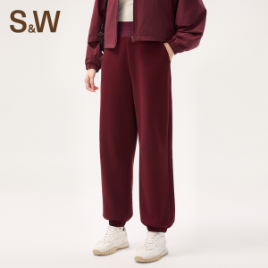S&W | Quần Dài Thẳng Đùi Có Dây Kéo Phong CáchCasual cho Nữ
