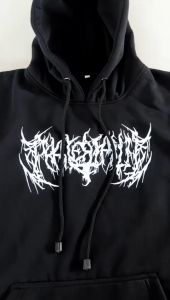 PRAYERFAITH - Hoodie Pria Metal Edition PinkRed Bahan Fleecee Premium Original