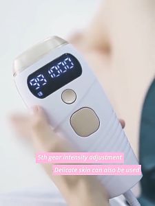 GOGOCAT Japan Professional IPL Permanent Hair Removal Device with 5 Energy Levels for Body & Face 990000 Flashes IPL Laser Hair Removal System for Bikini Legs Underarm Arm Hair Removal