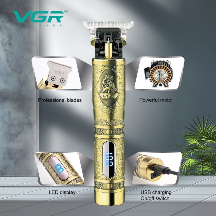 VGR-091 ORIGINAL PROFESSIONAL RECHARGEABLE HAIR TRIMMER STOCK MALAYSIA ...