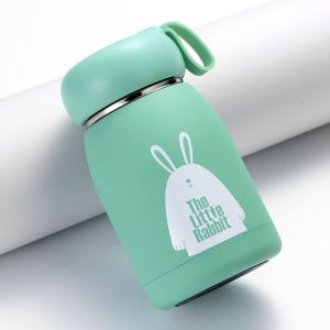 BOTOL MINUM KACA MINI KELINCI 330ML