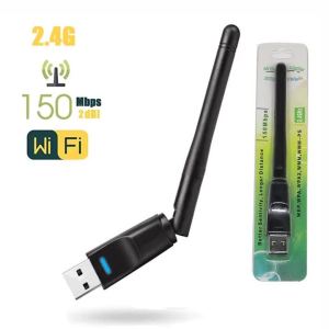 [NC]MT7601 Mini USB WiFi Adapter 150Mbps Wireless Network Card RTL8188 Network Card Wi-Fi Receiver For PC Desktop Laptop 2.4GHz
