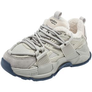 Agsdon | Fleece Insulated Warm Bottom Sport Shoes