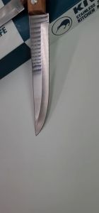 Dao thái KIWI 501 đầu nhọn cán gỗ - VŨ KHẢI lưỡi dao dài 11.5cm dài tổng thể 22cm