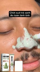 Gel Lột Mụn Trà Xanh - Lột Sạch Mụn Đầu Đen Mụn Cám Bụi Bẩn Dễ Dàng Giúp Thông Thoáng Lỗ Chân Lông Và Bề Mặt Da Giảm Thiểu Tình Trạng Mụn Cực Kỳ Hiệu Quả