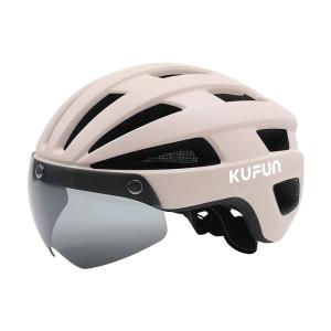kufun | Breathable Cycling Helmet with Goggles