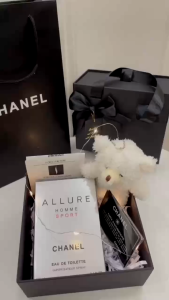 Hộp Quà Tặng Nước Hoa Chanel Allure Homme Sport EDT 100ml_ Hương Thơm Lôi Cuốn Nam Tính