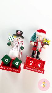 Pinky Bee Dekorasi Natal Nutcracker Kalender 16cm 67411300