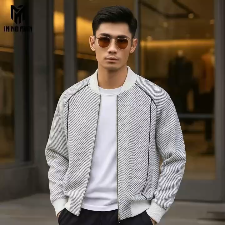 Áo Khoác Bomber Nam Dạ Kim Tuyến, Áo Khoác Nam Nữ Kiểu Dáng Bassic Khóa ...