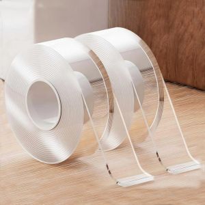 Nano Tape Extra Strong Double-sided Adhesive Tape Waterproof Transparent Decorative Tape Thickened Reusable Tape Tools For Home