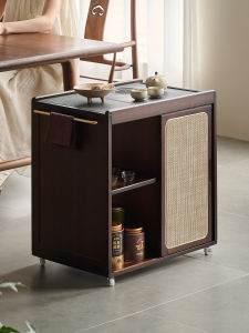 xiayan | New Chinese Style Solid Wood Tea Sideboard