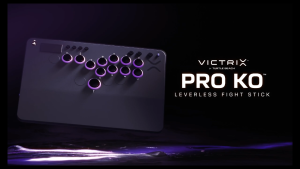 Turtle Beach Victrix Pro KO Leverless Fight Stick For Compatible with PlayStation Windows 10 & 11
