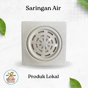 Saringan Air Kamar Mandi Untuk Saluran Penyaring Lantai Bahan Plastik