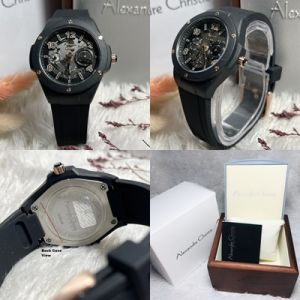 (BISA COD) Jam Tangan Wanita Alexandre Christie AC 2A02 AC2A02 Original Garansi Resmi 1 Tahun - Rubber
