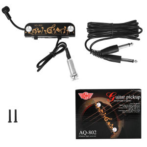 IRIN | IRIN Acoustic Guitar Pickup HQ Integrated Active Soundhole Pickup Visible High Low Voltage Adjustment Guitar Parts & Accessory