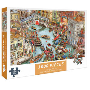 High Difficulty Cute Healing 1000 Pieces Puzzle