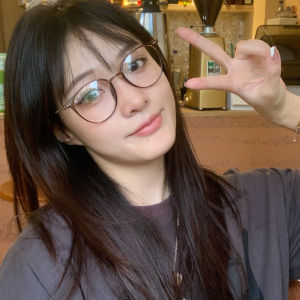 Ultra-Light Brown Glasses Myopia Female Anti-Blue Ray Radiation-Proof with Degrees Plain Face Slimming Small Eyes Frame Male