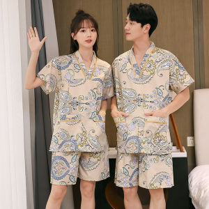 ชุดอบไอน้ำผ้าฝ้ายแท้ไซส์ใหญ่สำหรับผู้ชายและผู้หญิง ชุดนอนในบ้าน ชุดนวด ชุดอบไอน้ำ ชุดอบไอน้ำสำหรับผู้ชาย ชุดอบไอน้ำสำหรับผู้หญิง