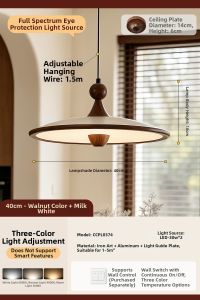 XUNZE | Retro French Style Pendant Light