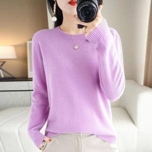 Long Sleeve Sweater for Women Autumn Winter Thin Wear Underneath