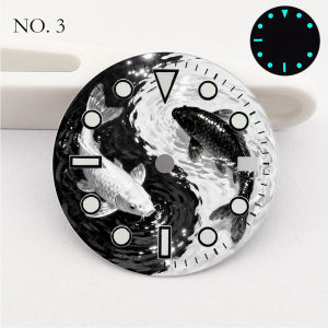 28.5mm Watch Dial NH35 Dial Creative Color-Printed Series Dial Is Suitable for NH35/36 Movement Watch Accessories