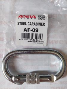 ADELA STEEL CARABINER AF-09 Af-10 and Af-11 SCREWGATE
