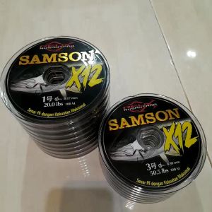 Benang PE Samson X12 100m: Senar Pancing Kuat dari Relix Nusantara