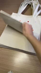 Tote Bag Blacu Putih Polos Uk 30x40cm: Desain & Lukis Ecoprint Praktis