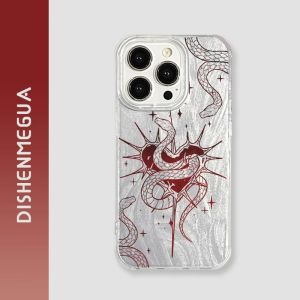 Dark Thorn Heart Snake Creative Phone Case Full Cover for Honor 300 pro 200 100 90 GT 60 V40 X40 60i plus Play 50 Magic 7 Women Play 7T