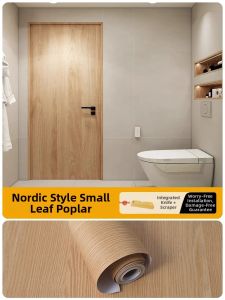 AOMADUN | Self-Adhesive Wood Grain Wallpaper for Furniture Renovation