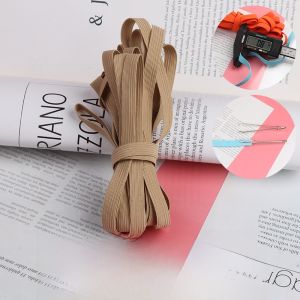 High Elasticity Colorful Elastic Band for Childrens Clothing Waistbands Notebooks Stretchy Straps Durable Flat Elastic Bands