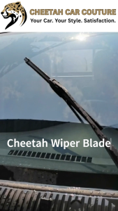 Cheetah Wiper Blade | Universal U-Hook/J-Hook Type | Banana Type Windshield Wiper (14" 15" 16" 17" 18" 19" 20" 21" 22" 24" 26")