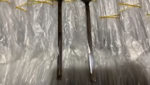 Korean Cutlery Korean Style Flatware Stainless Steel Dining Spoon and Fork Gold Silver