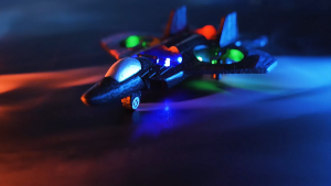 Remote Control Aircraft Toys 2.4G RC Fighter Glider Flying Helicopter with LED Lights EPP Foam Hobby anti-fall fixed Wing Stunt Plane Drone for Kids Toy gift