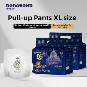 DODOBOND | Day and Night Pull-Up Diapers For Infants Toddlers Boys Girls Large Children