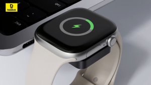 Baseus Mini Magnetic Wireless Charger 2.5W For Apple Watch S1-S10 Series SE Series Ultra Series E-Watch Charger