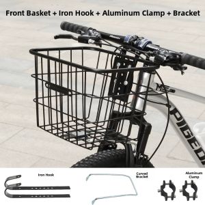 Pet-friendly Front Basket for Mountain Bike Bag Holder